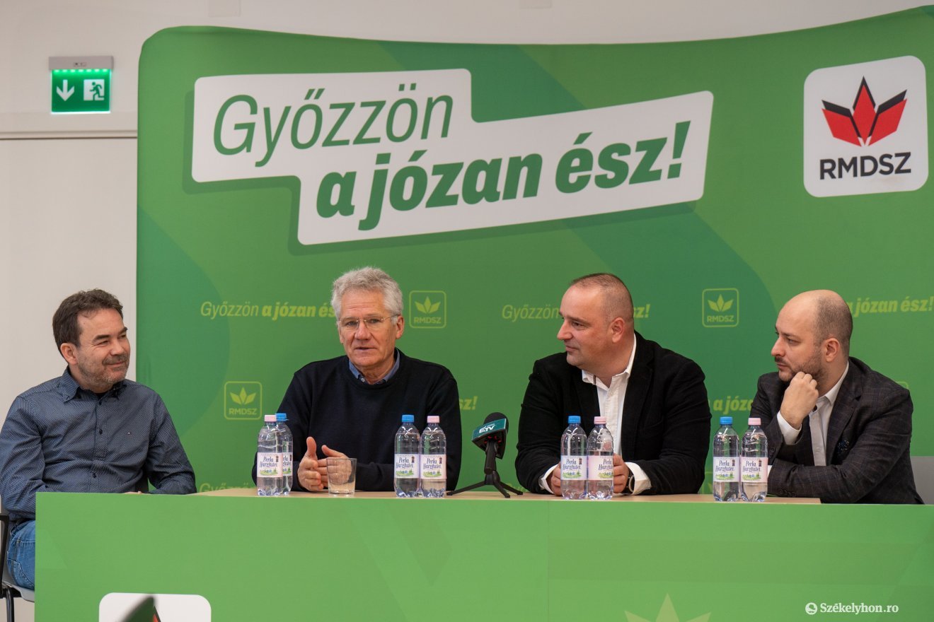 A készülő dokumentumfilmről meséltek •  Fotó: Haáz Vince