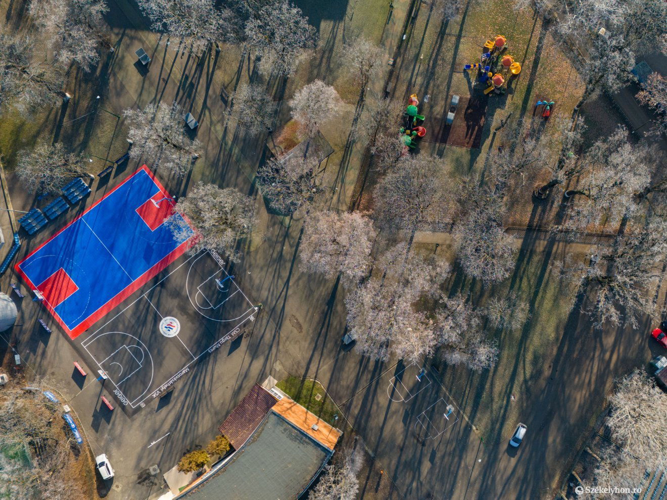 A Ligetben egyre több a sportpálya &bullet;  Fotó: Haáz Vince