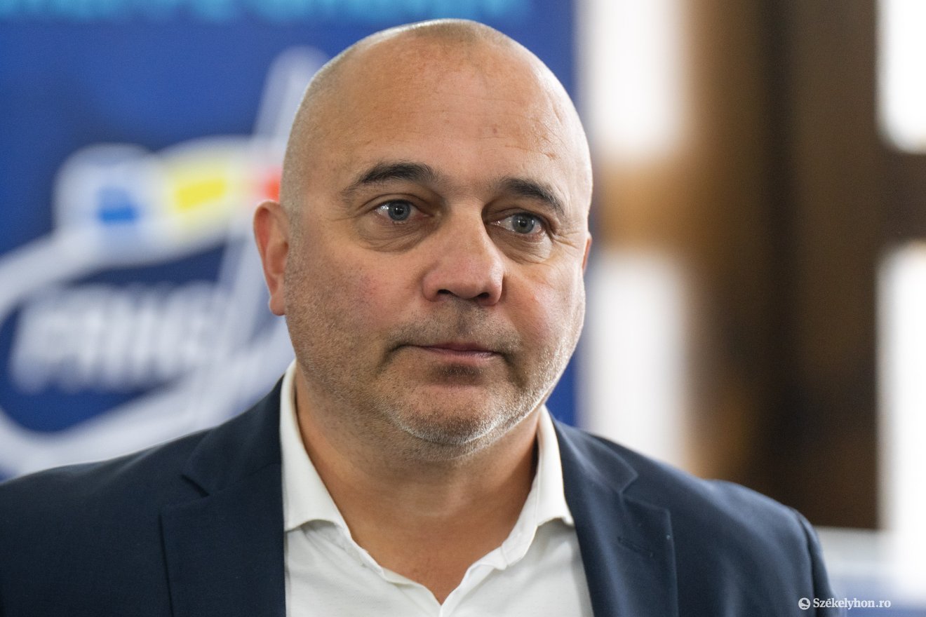 Nagy Attila Ferenc, a Román Jégkorongszövetség elnöke &bullet;  Fotó: Haáz Vince