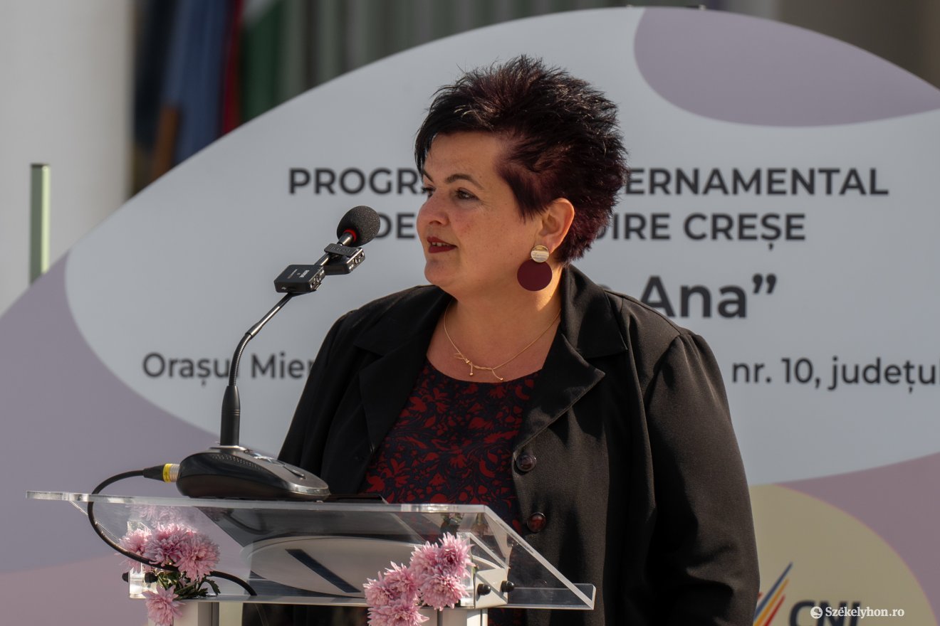 Dániel Eszter Ilona, a Deák Farkas Általános Iskola igazgatója &bullet;  Fotó: Haáz Vince