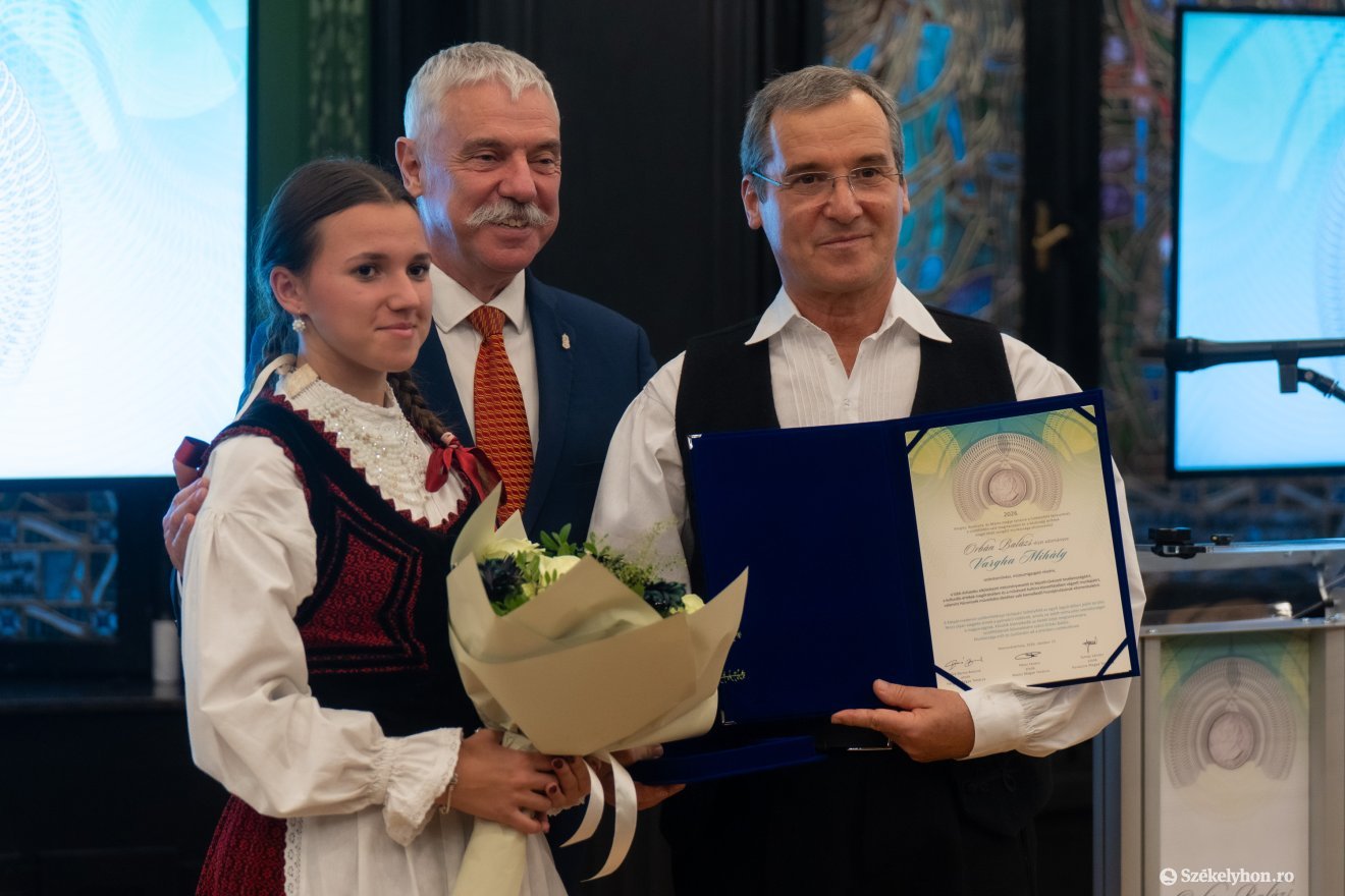 A Kovászna megyei ünnepelt, Vargha Mihály &bullet;  Fotó: Haáz Vince