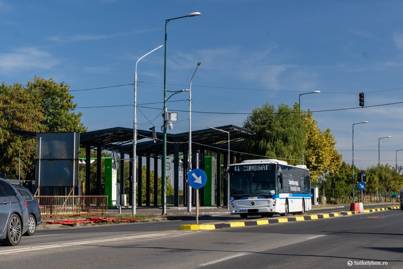 Egyelőre nincs megnyitva az új végállomás &bullet;  Fotó: Haáz Vince