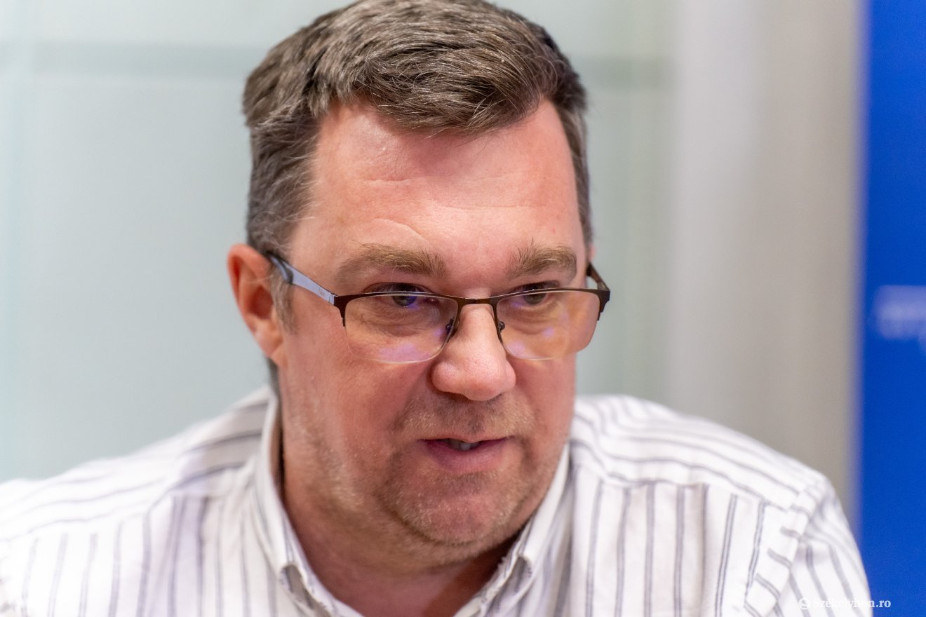 Gáspár Botond, a Marosvásárhelyi Közlekedésfejlesztési Közösségi Egyesület (ADI Transport) ügyvezető igazgatója &bullet;  Fotó: Haáz Vince
