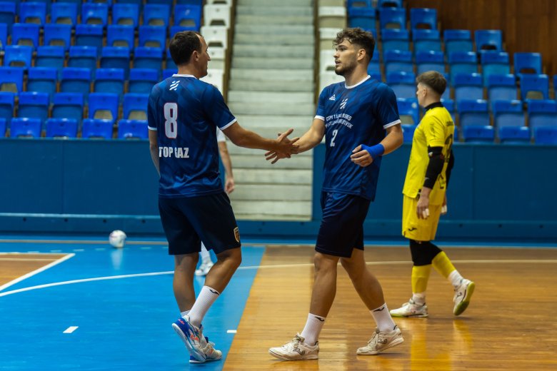 Kitömték a vendégek hálóját a Marosvásárhelyi VSK futsalosai