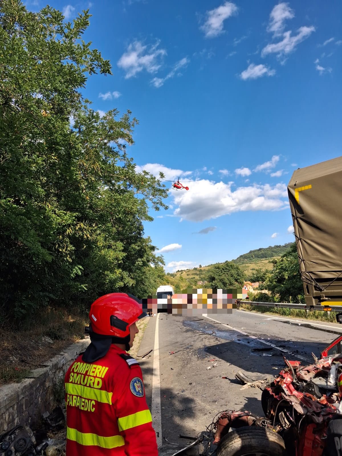 &bullet;  Fotó: Maros megyei tűzoltóság