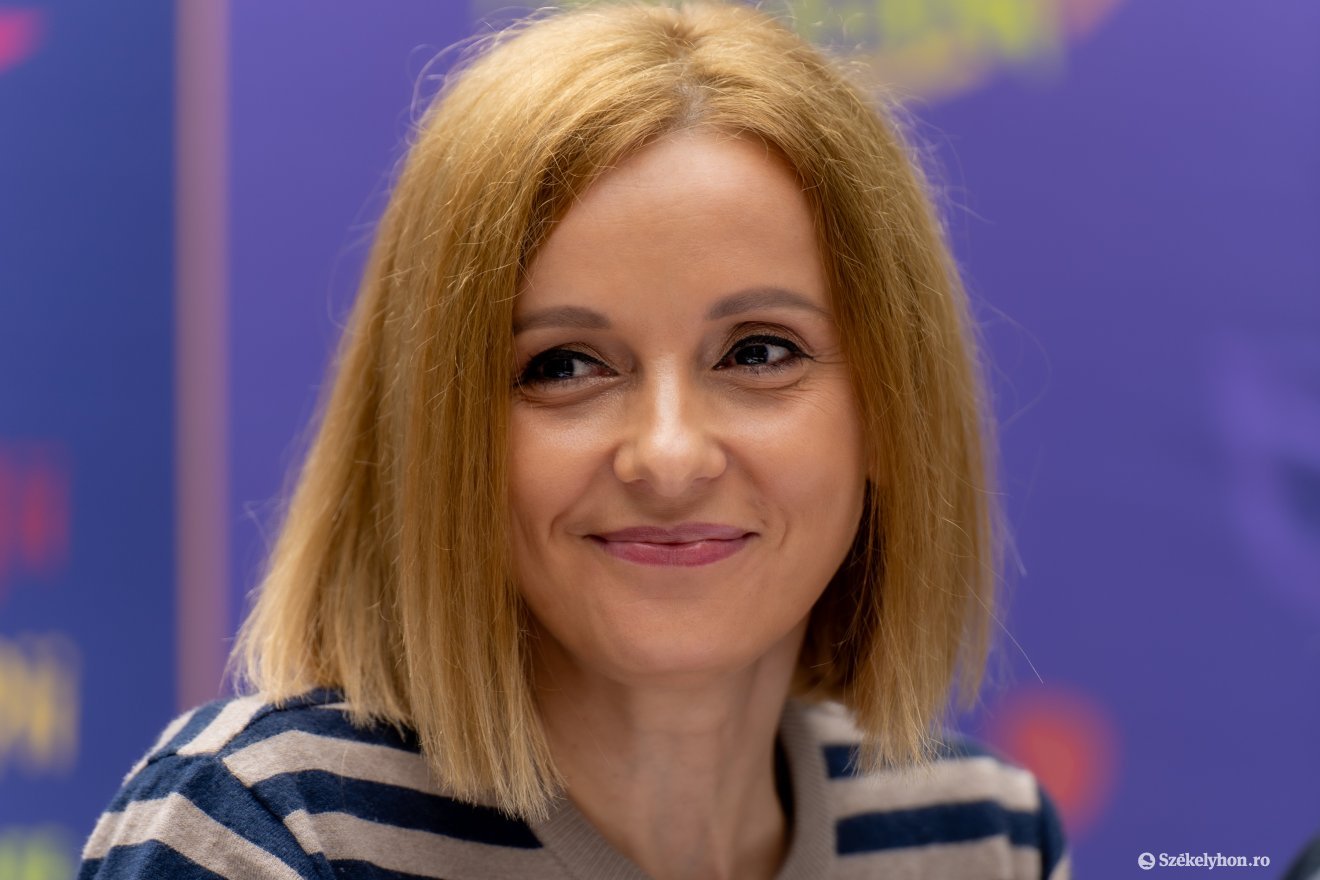 Nagy Éva, a rendezvényt szervező Marosvásárhelyért Egyesület elnöke &bullet;  Fotó: Haáz Vince