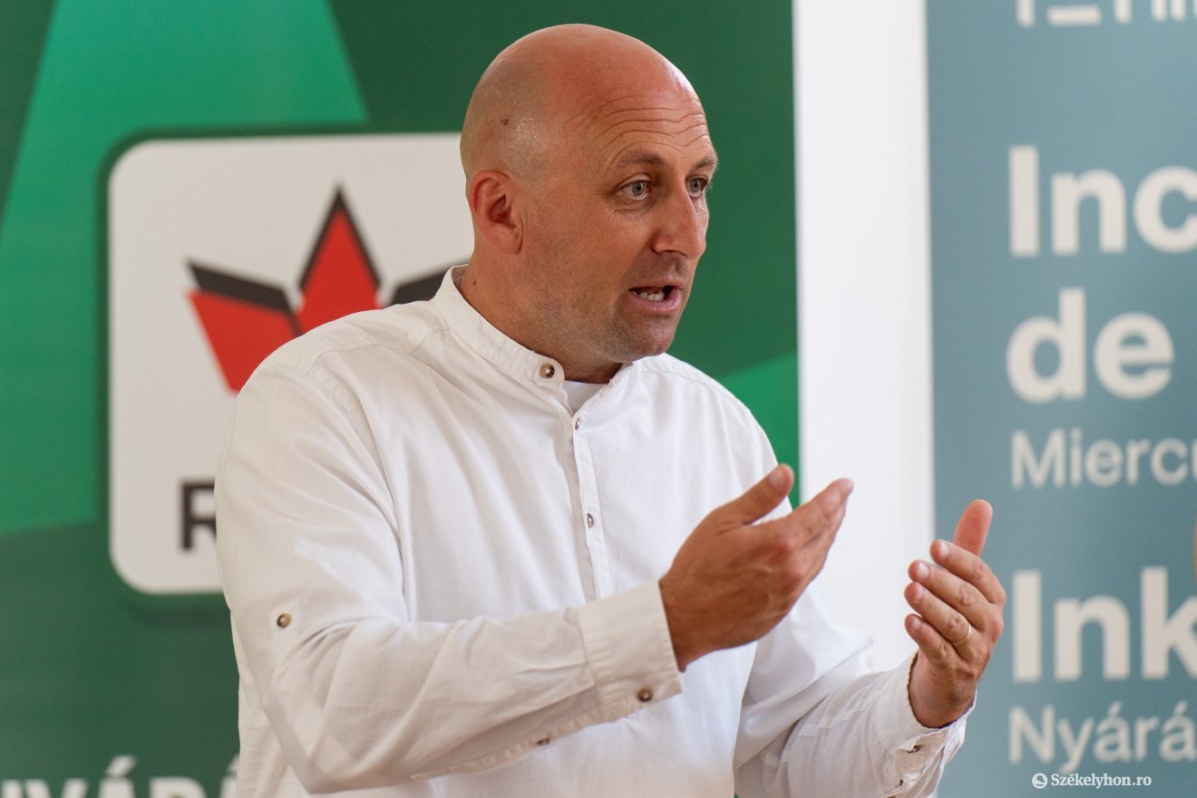 Tóth Sándor, Nyárádszereda polgármestere &bullet;  Fotó: Haáz Vince