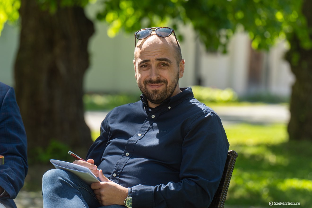 Trucza Adorján: nevelő szándékkal is szervezik a butikfesztivált, ezért elfogadják a közpénzből érkező támogatást &bullet;  Fotó: Haáz Vince
