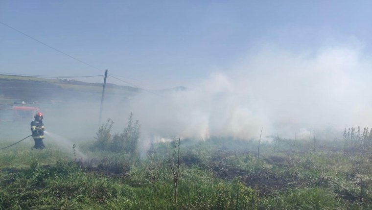 Több helyen is lángra kapott a száraz aljnövényzet Maros megyében