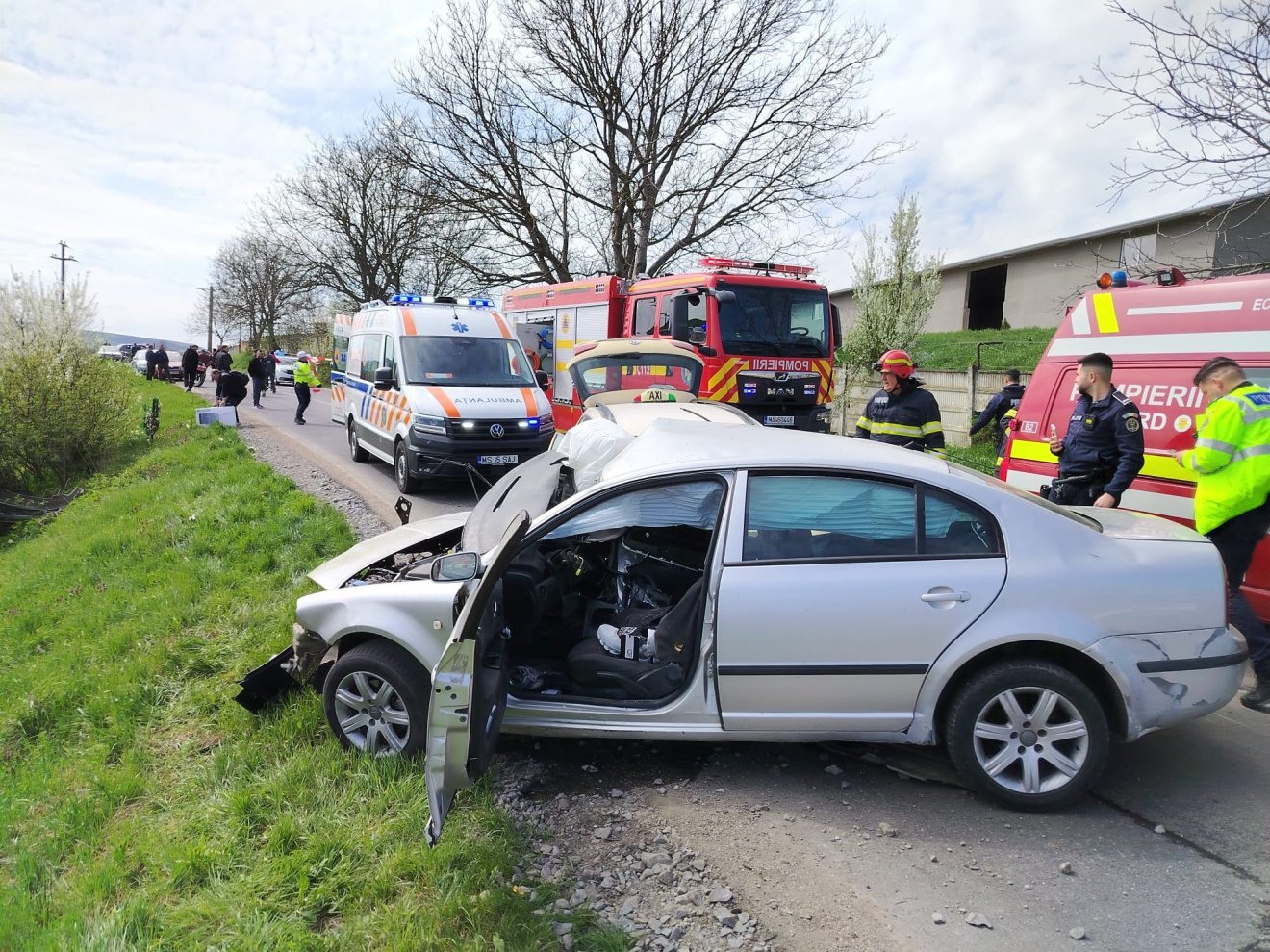 &bullet;  Fotó: Maros megyei tűzoltóság