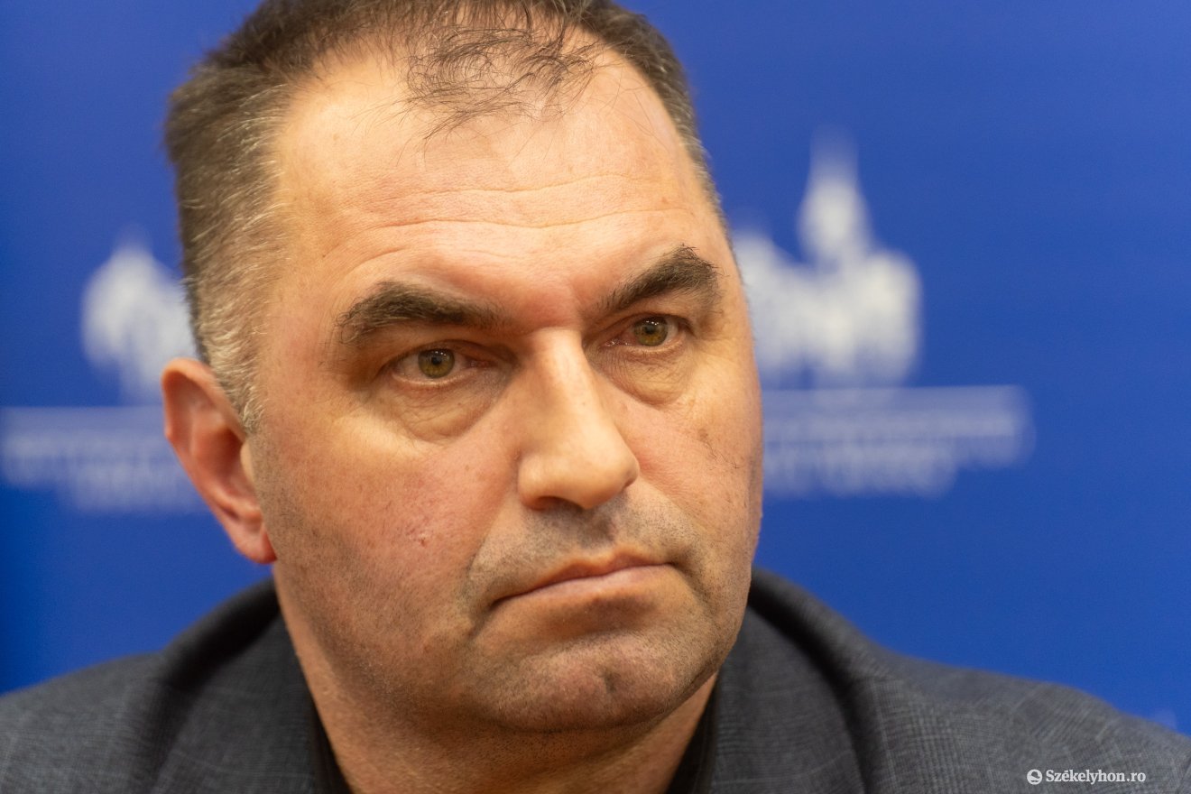 Emil Almășan szakszervezeti vezető &bullet;  Fotó: Haáz Vince