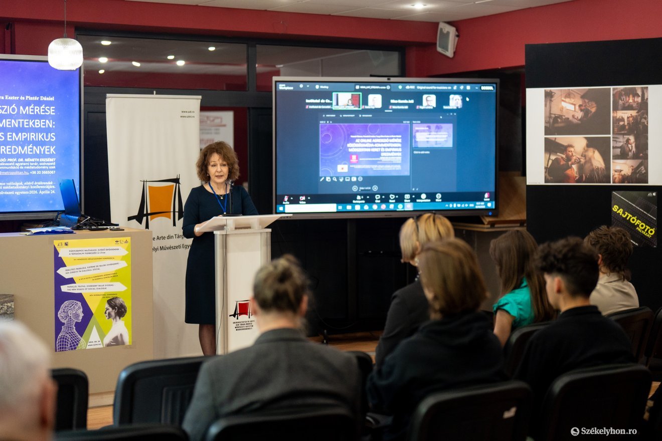 Tizennegyedik alkalommal szerveztek médiatudományi konferenciát &bullet;  Fotó: Haáz Vince