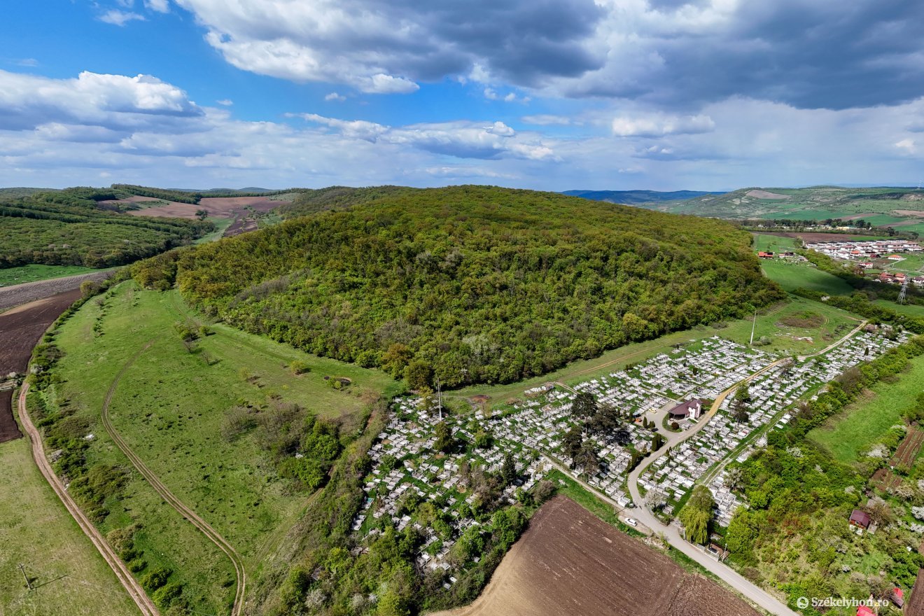 A meglevő városi temető betelt, bővíteni akarják &bullet;  Fotó: Haáz Vince