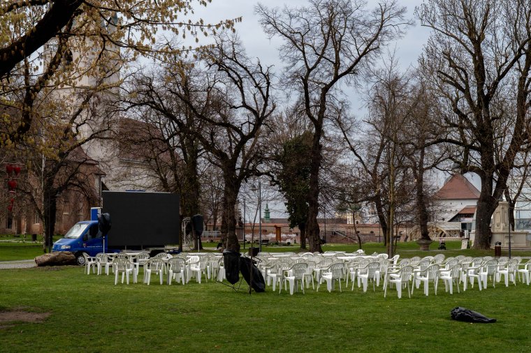 Óriáskivetítőn a román válogatott sorsdöntő mérkőzése Marosvásárhelyen