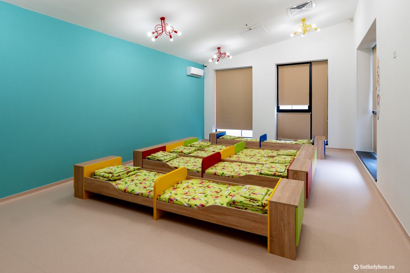 Hetven kisgyerek befogadására alkalmas az épület &bullet;  Fotó: Haáz Vince