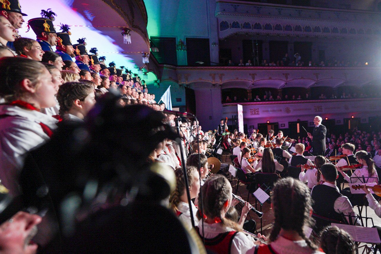 Tiszta gyermekhangok csendültek fel &bullet;  Fotó: Haáz Vince