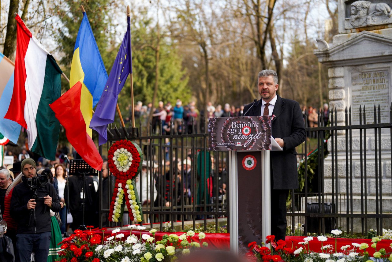 Soós Zoltán: amikor együtt képesek vagyunk összezárni, akkor nem tudnak elbizonytalanítani &bullet;  Fotó: Haáz Vince