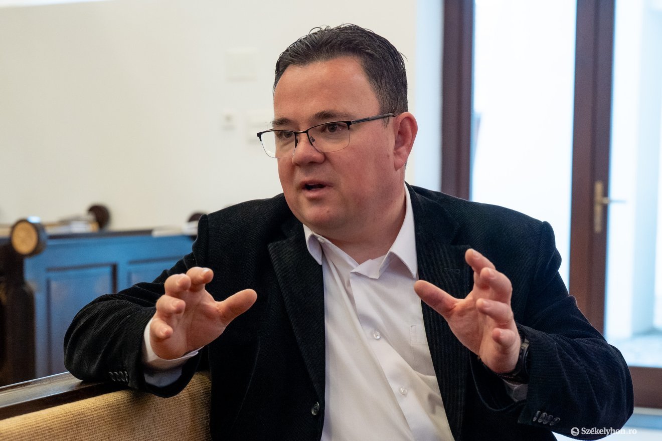 Kovács Tibor református lelkipásztor &bullet;  Fotó: Haáz Vince