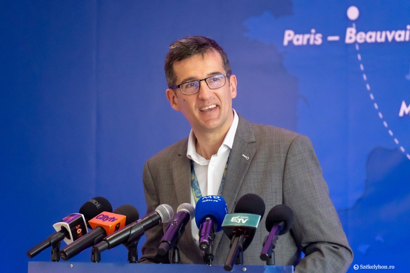 Peti András elmondta: kilenc új járat indult a reptérről &bullet;  Fotó: Haáz Vince