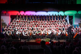 A Szentegyházi Gyermekfilharmónia koncertje idézte meg a forradalom hangulatát Marosvásárhelyen