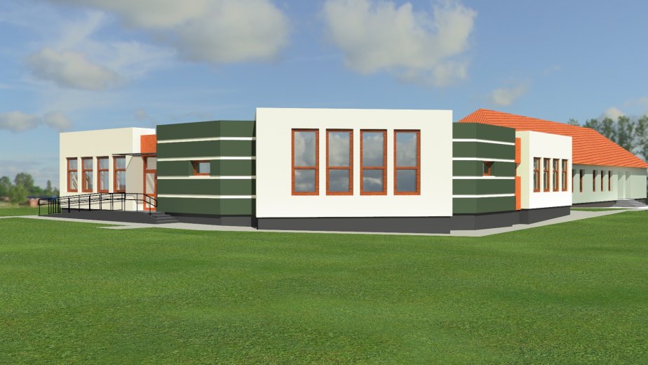 Másfél millió euróból újul meg a csittszentiványi iskola és környéke