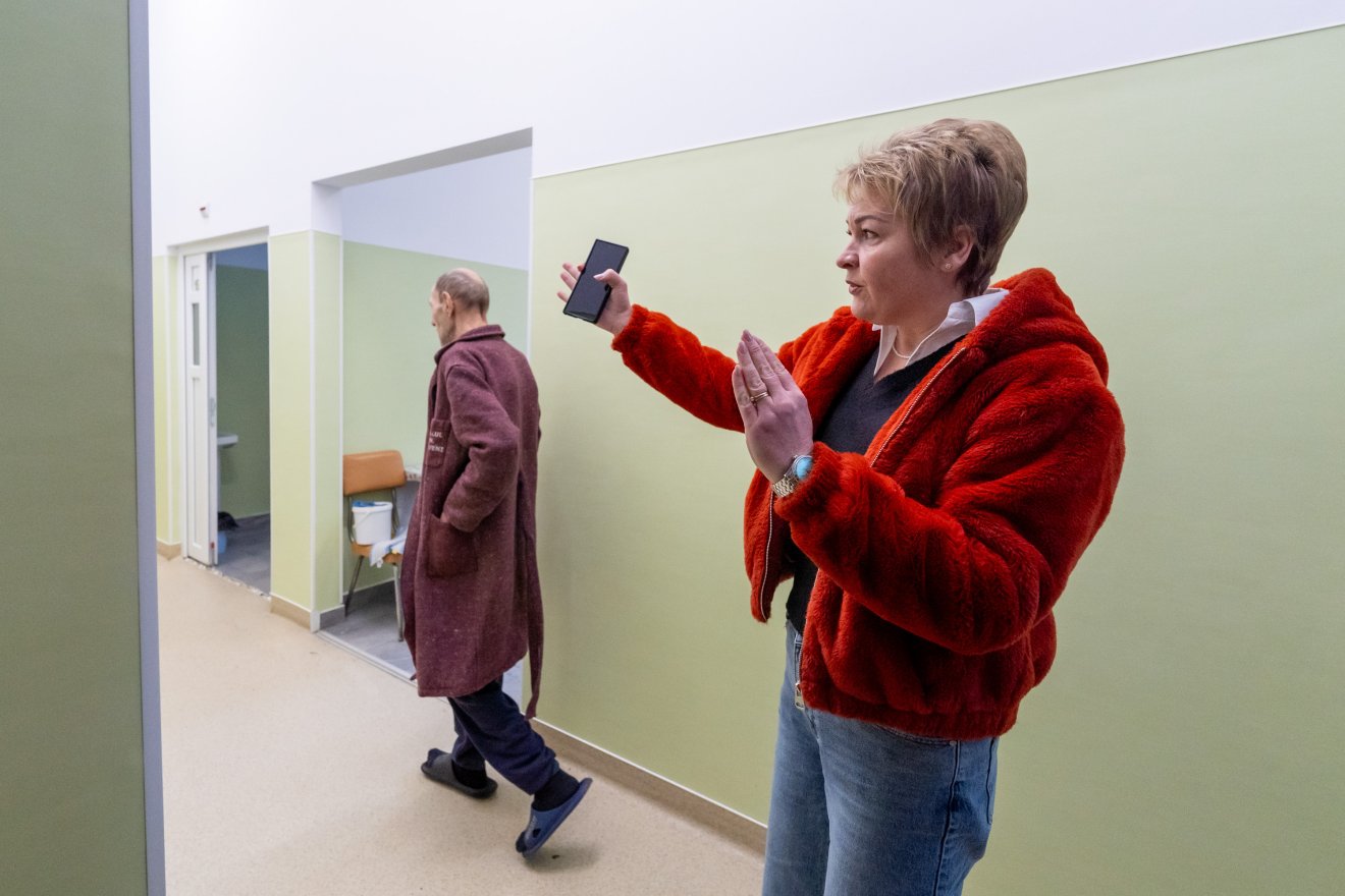 Megheșan Zsuzsanna: az átalakítással kisebb kórtermek lettek &bullet;  Fotó: Haáz Vince