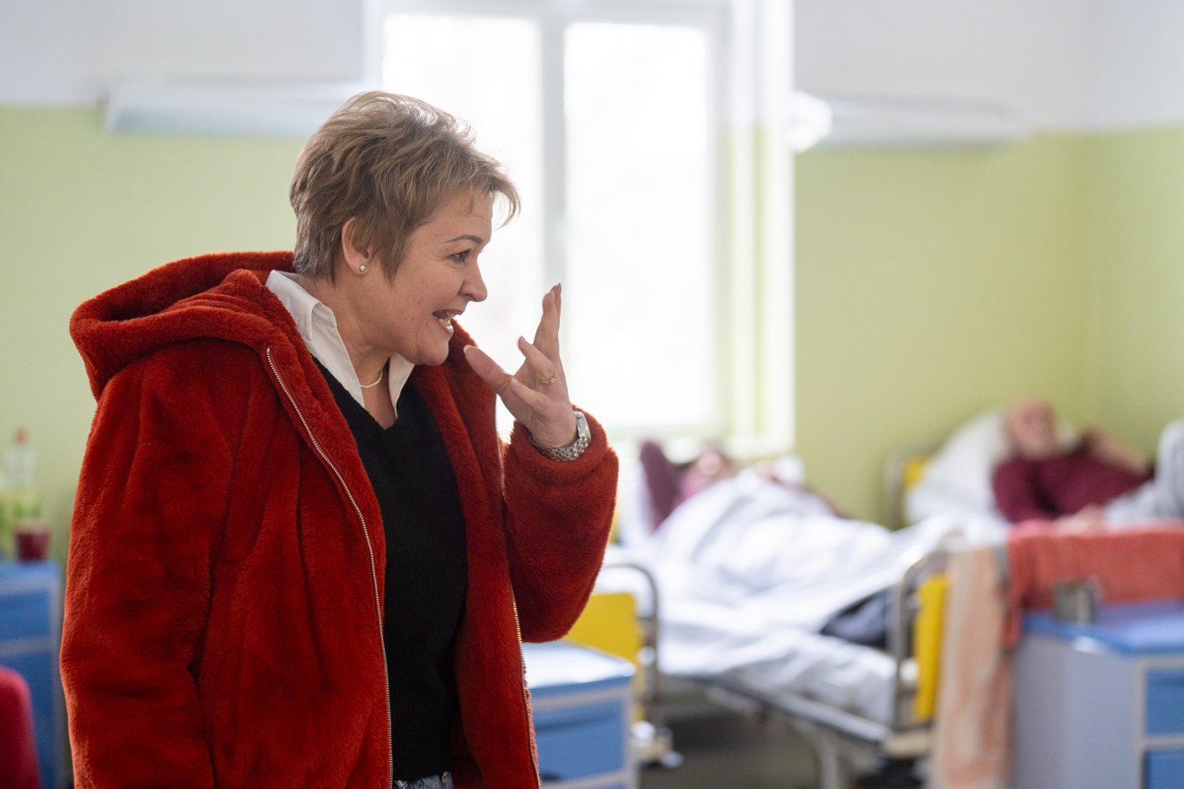 Mindenkit ismert az igazgatónő &bullet;  Fotó: Haáz Vince