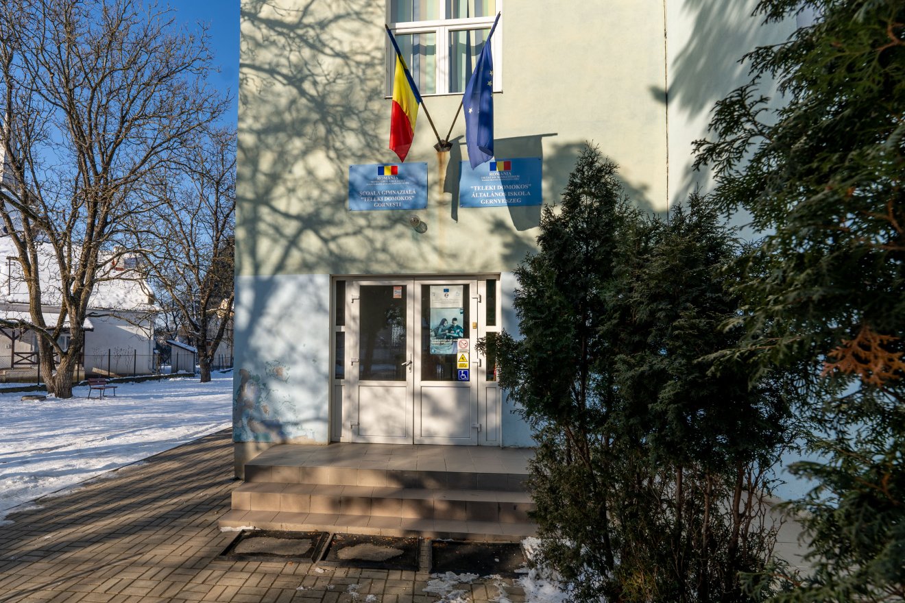 A gernyeszegi iskola közössége is összefogott Attiláért • Fotó: Haáz Vince