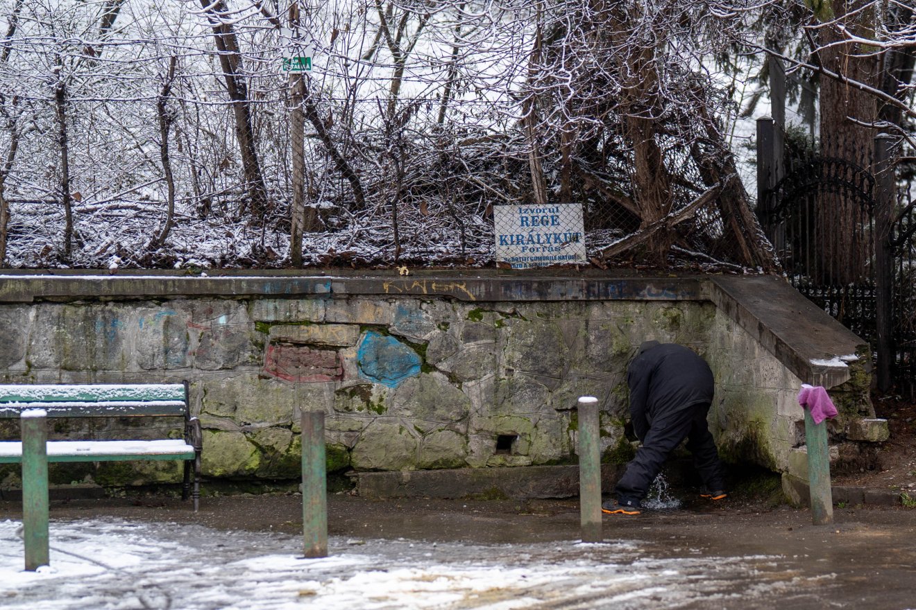 A legutóbbi mérés szerint a Királykút vize nem alkalmas a fogyasztásra &bullet;  Fotó: Haáz Vince