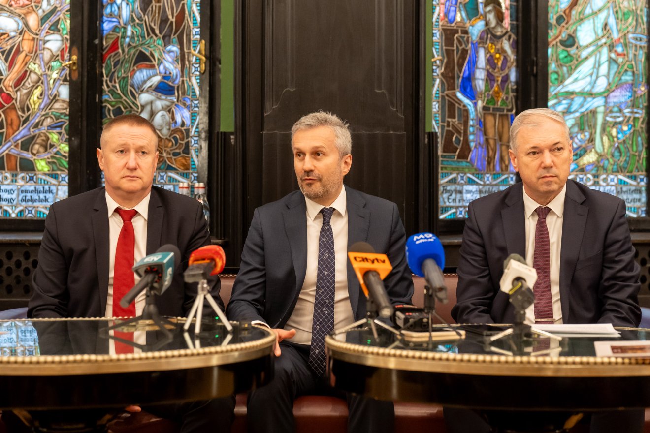 Sajtótájékoztatón számolt be a nagykövet a háromnapos látogatás tapasztalatairól &bullet;  Fotó: Haáz Vince