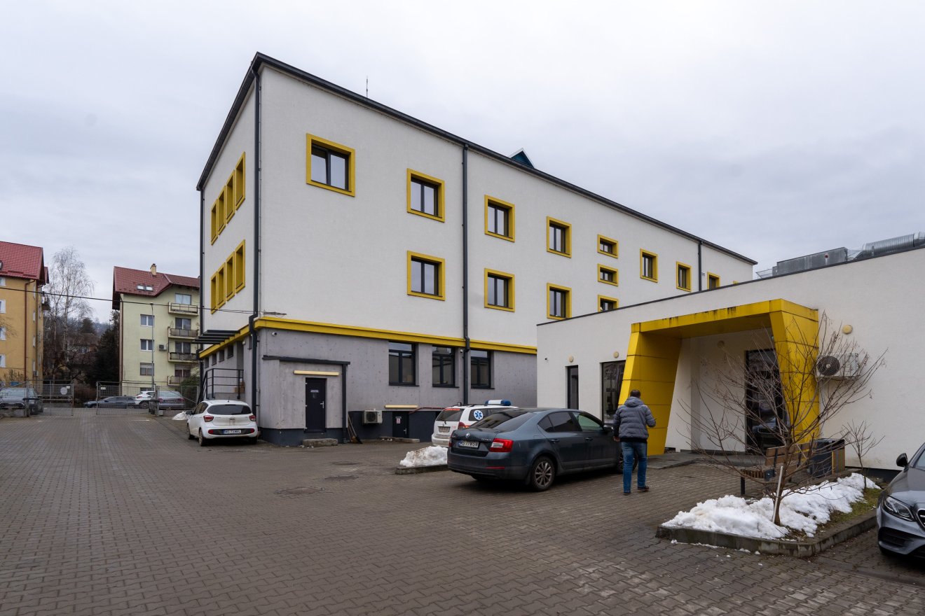 Az onkológia kórház Marosvásárhelyen &bullet;  Fotó: Haáz Vince