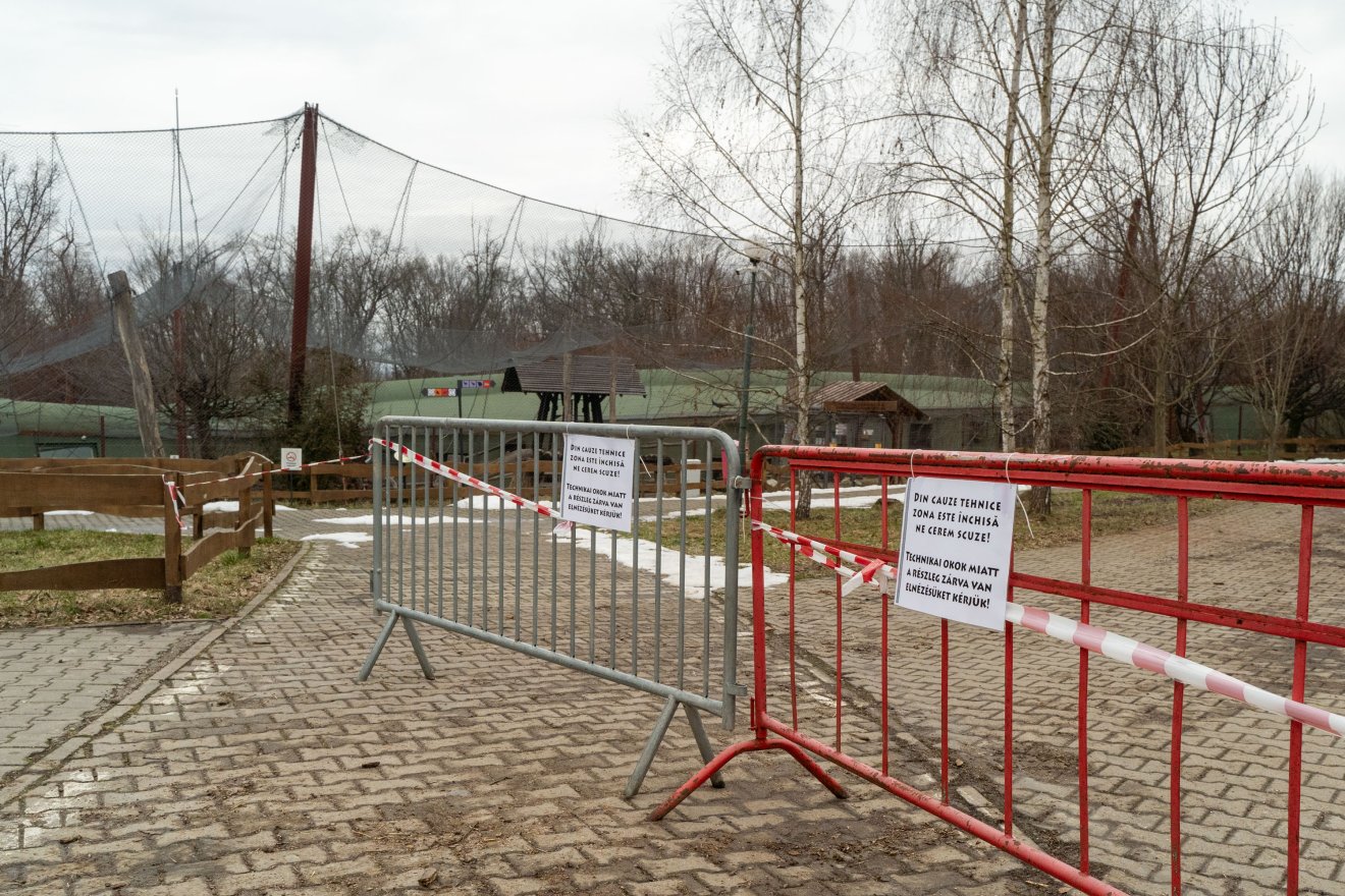 A Zöld Ház teljes területe biztonsági okokból zárva van, ezért jelenleg nem látogatható &bullet;  Fotó: Haáz Vince