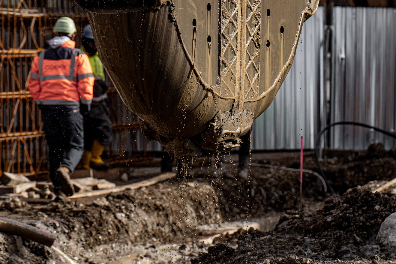 Látványosan halad a marosvásárhelyi mélygarázs építése, jövő tavaszra kell elkészülnie