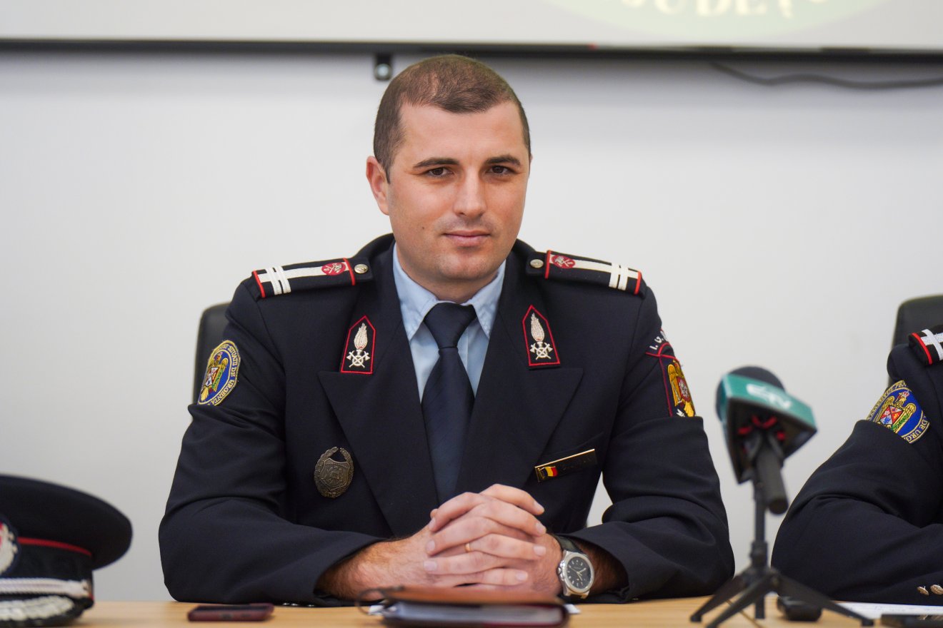 Ciungan Ioan-Sorin főfelügyelő-helyettes számolt be az idei fejlesztési tervekről &bullet;  Fotó: Haáz Vince