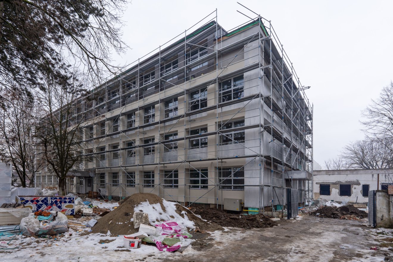 Késnek a munkálatok, de a tervek szerint őszre befejeződhetnek &bullet;  Fotó: Haáz Vince