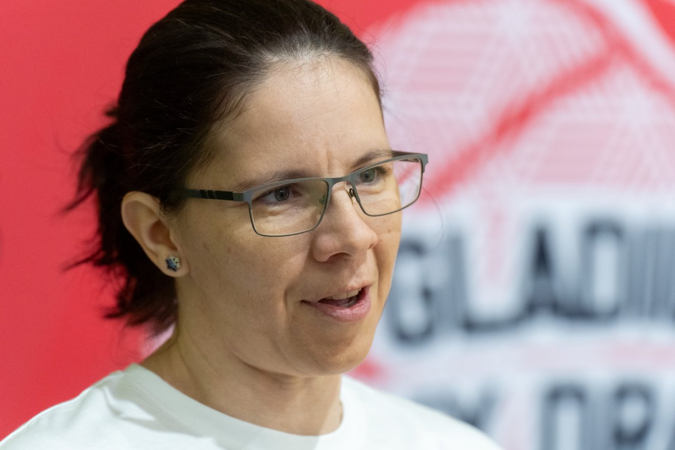 Weisz Réka: jó lenne, ha minden intézménynek lenne saját tornaterme &bullet;  Fotó: Haáz Vince