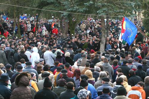 Közös magyar emlékezés Marosvásárhelyen