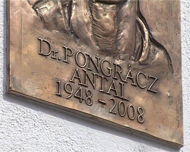 Dr. Pongrácz Antalra emlékeztek