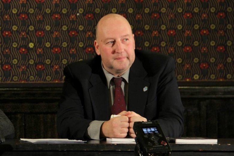 Ervin húsz éve járja a szórványt, hivatásának érzi a róluk szóló tudósítást •  Fotó: Velicsek László Miklós