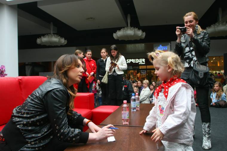 Rúzsa Magdi egyedül képviselte a megasztárosokat a közönségtalálkozón