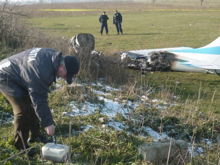 Felszállás közben lezuhant egy sportrepülőgép