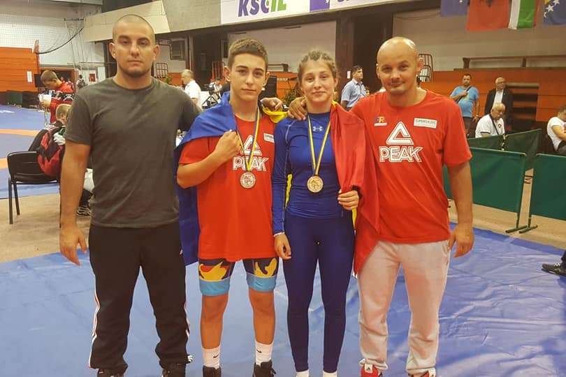 Vlad Dragoș, Csíki Ervin, Georgiana Lirca és Fazakas Csaba &bullet;  Fotó: Facebook/Vlad Dragoș