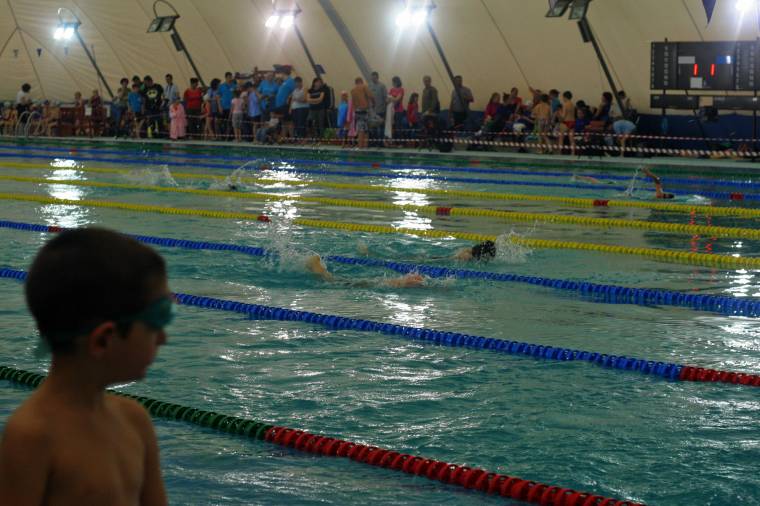 Egyre színvonalasabb úszóverseny