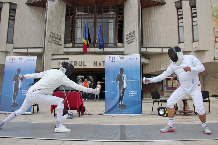 Vívás Marosvásárhely központjában