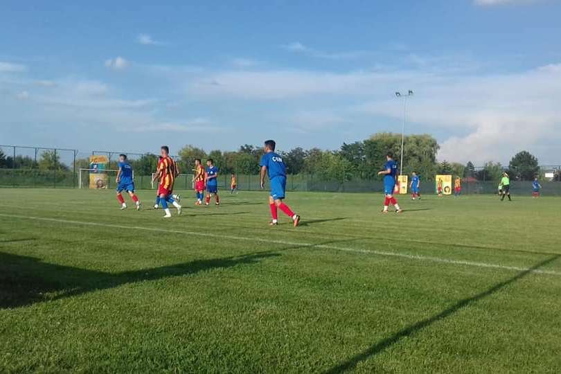 Nem lesz könnyű az újonnan megalakult VSK-nak keresztülhúzni a számításait. A vásárhelyiek fel akarnak jutni a 3. Ligába. Archív •  Fotó: Facebook/CSM Târgu Mureș