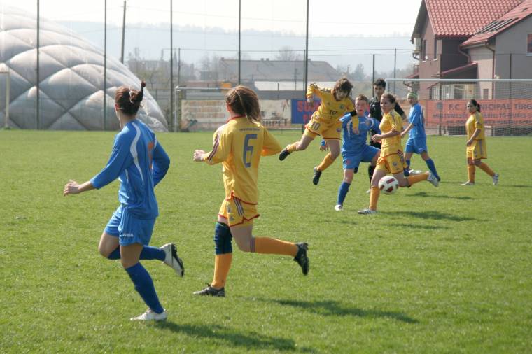 A marosvásárhelyi női labdarúgók újabb nagy arányú sikere