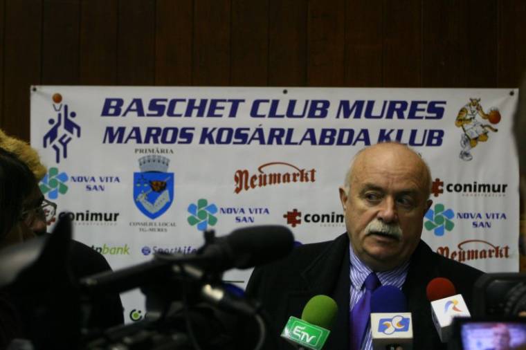 Elődöntőt akar jövőre a BC Mureş