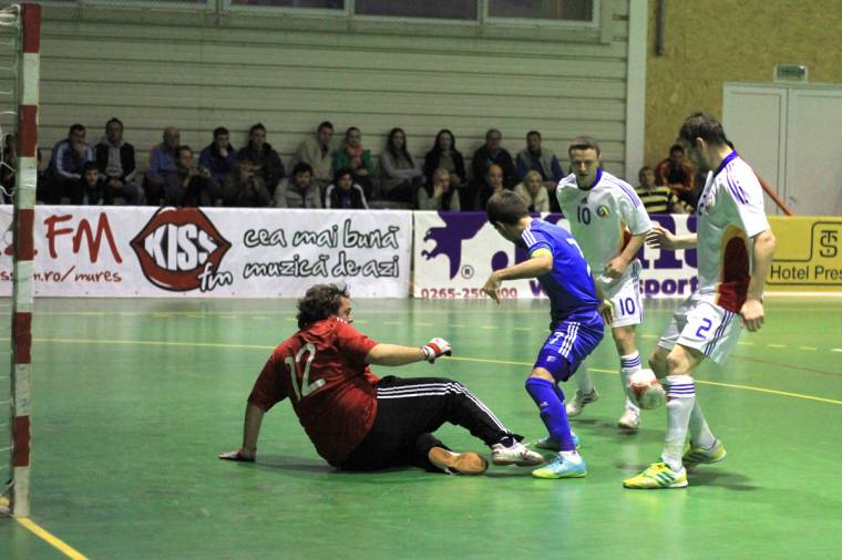 Nyert a görögök elleni első mérkőzésen Románia futsalválogatottja