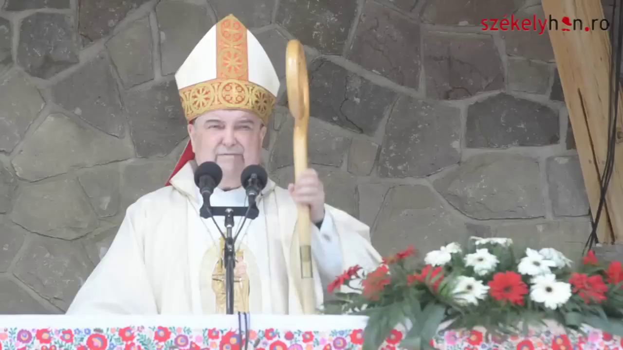 Jakubinyi György érsek prédikációja Csíksomlyón (2015)