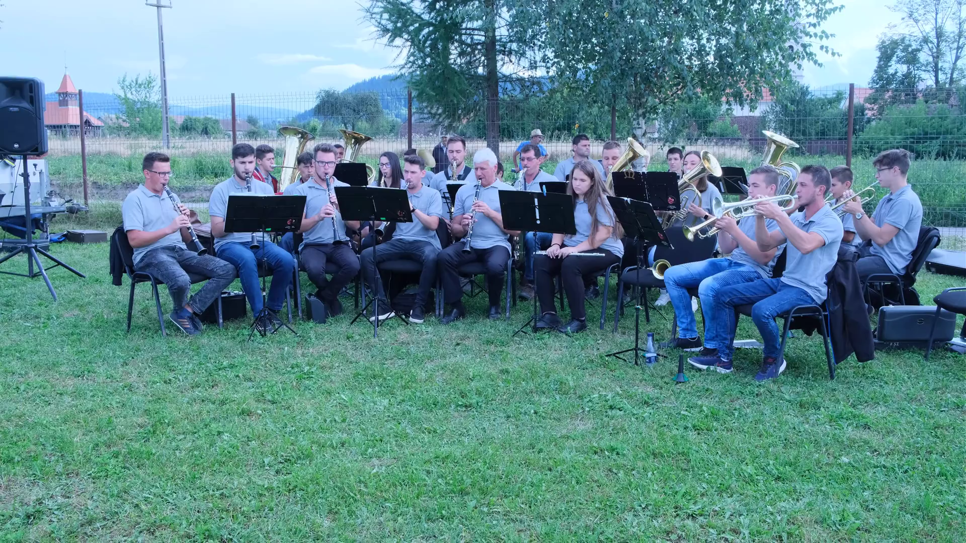 Tűzoltóautó-átadás Lázárfalván